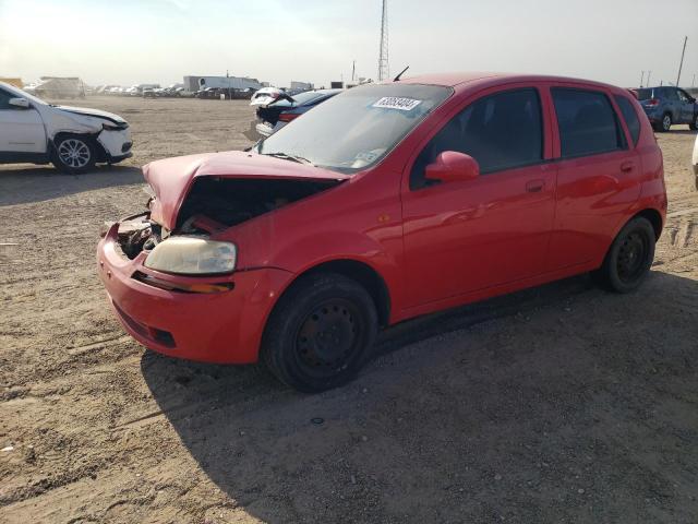 KL1TD62684B179010 - 2004 CHEVROLET AVEO RED photo 1