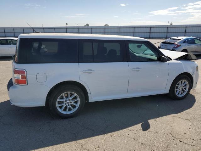 2FMGK5B82EBD26280 - 2014 FORD FLEX SE WHITE photo 3