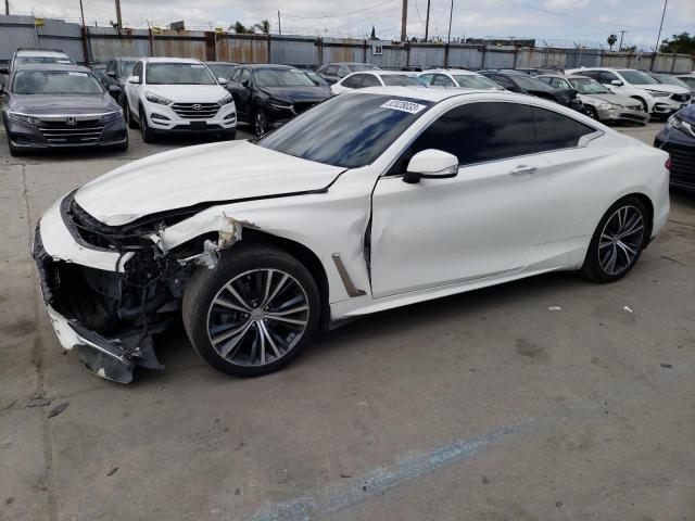 JN1CV7EK0HM110930 - 2017 INFINITI Q60 BASE WHITE photo 1