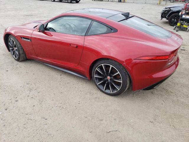 SAJWA6AT5H8K38752 - 2017 JAGUAR F-TYPE RED photo 2