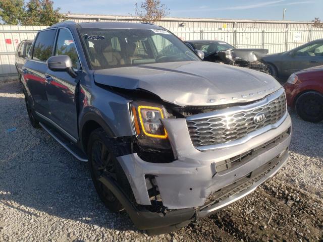 5XYP5DHC3MG172819 - 2021 KIA TELLURIDE SX GRAY photo 1