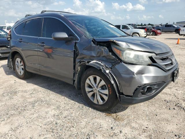 2HKRM3H75DH503062 - 2013 HONDA CR-V EXL GRAY photo 4