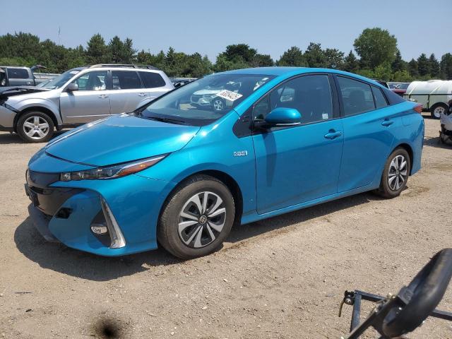 JTDKARFP9H3036780 - 2017 TOYOTA PRIUS PRIM BLUE photo 1