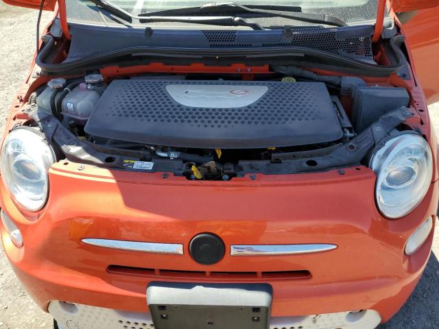 3C3CFFGE0HT699293 - 2017 FIAT 500 ELECTRIC ORANGE photo 11