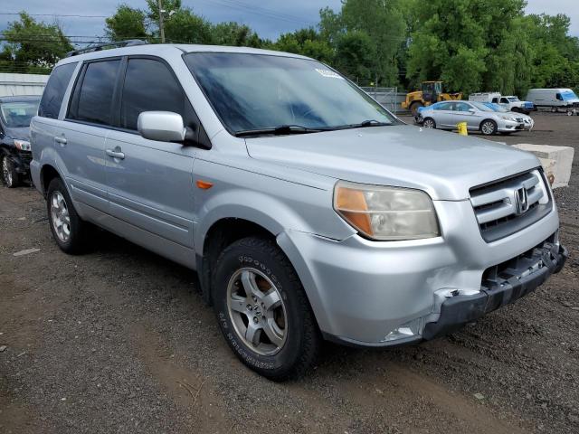 5FNYF18708B006838 - 2008 HONDA PILOT EXL SILVER photo 4