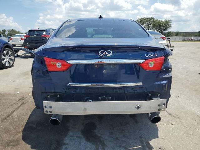 JN1FV7AP5GM421041 - 2016 INFINITI Q50 RED SPORT 400 BLUE photo 6