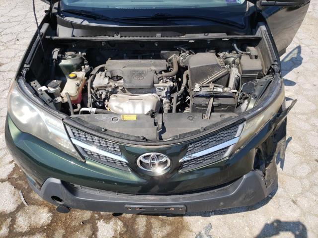 JTMBFREV1DD022023 - 2013 TOYOTA RAV4 LE GREEN photo 12