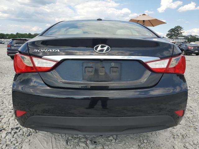 5NPEB4AC5EH874547 - 2014 HYUNDAI SONATA GLS BLACK photo 6