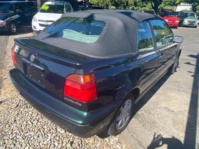 WVWBB81E6TK020712 - 1996 VOLKSWAGEN CABRIO GREEN photo 4