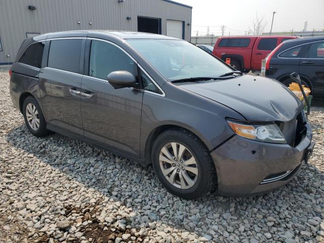 5FNRL5H68EB022857 - 2014 HONDA ODYSSEY EXL GRAY photo 4