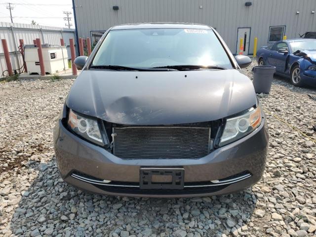 5FNRL5H68EB022857 - 2014 HONDA ODYSSEY EXL GRAY photo 5