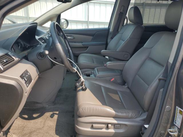 5FNRL5H68EB022857 - 2014 HONDA ODYSSEY EXL GRAY photo 7