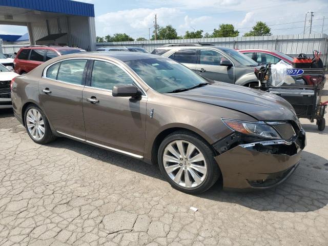 1LNHL9FTXGG600666 - 2016 LINCOLN MKS BROWN photo 4