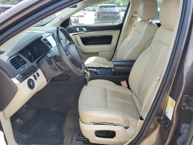 1LNHL9FTXGG600666 - 2016 LINCOLN MKS BROWN photo 7