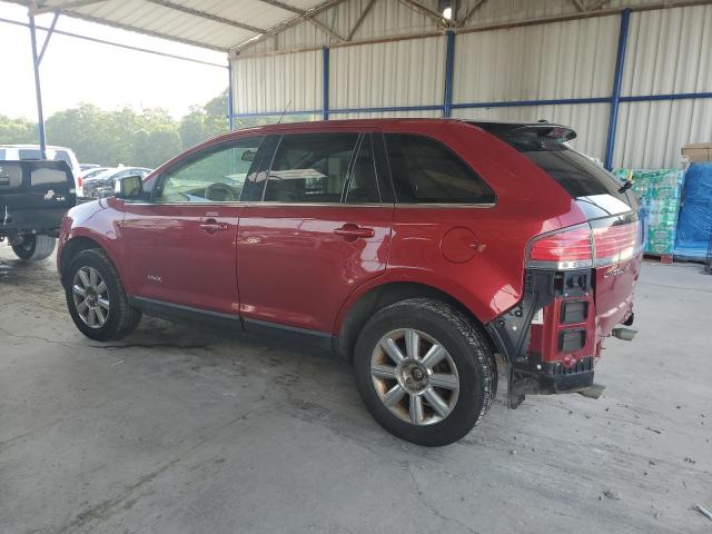 2LMDU88C27BJ36786 - 2007 LINCOLN MKX RED photo 2