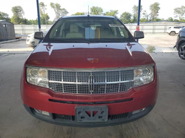 2LMDU88C27BJ36786 - 2007 LINCOLN MKX RED photo 5