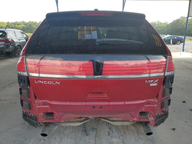2LMDU88C27BJ36786 - 2007 LINCOLN MKX RED photo 6