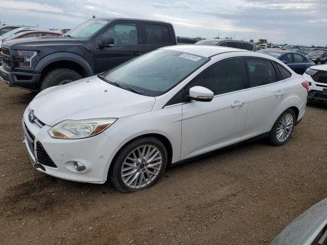 1FAHP3H24CL105249 - 2012 FORD FOCUS SEL WHITE photo 1