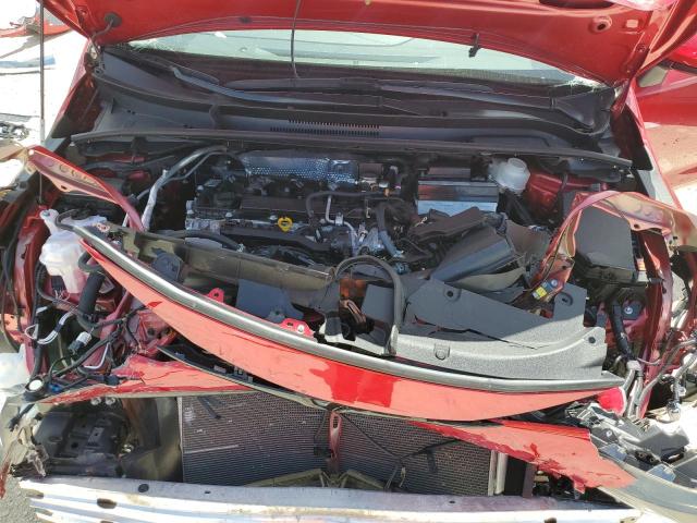 JTND4MBE3N3173289 - 2022 TOYOTA COROLLA SE RED photo 11