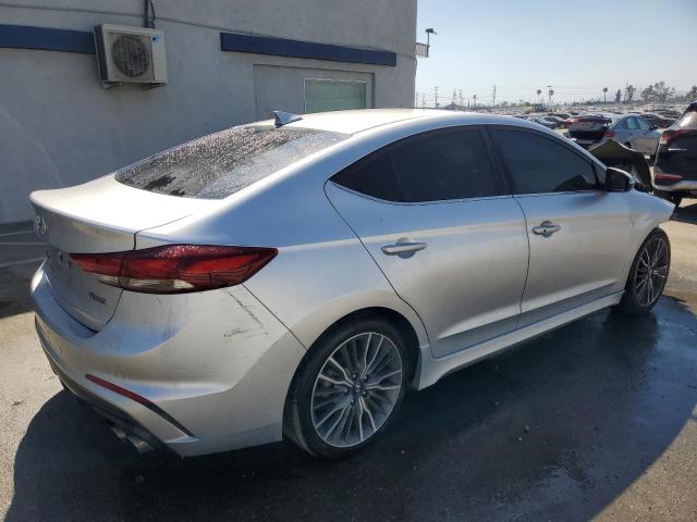 KMHD04LB5JU574637 - 2018 HYUNDAI ELANTRA SPORT SILVER photo 3