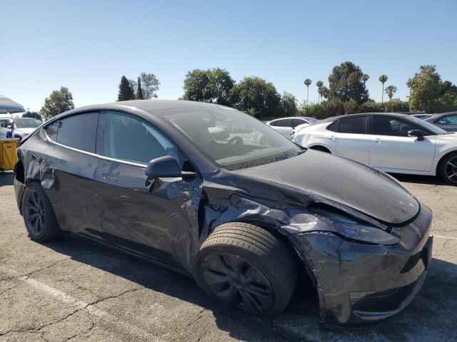 7SAYGDED3SF242855 - 2025 TESLA MODEL Y CHARCOAL photo 4