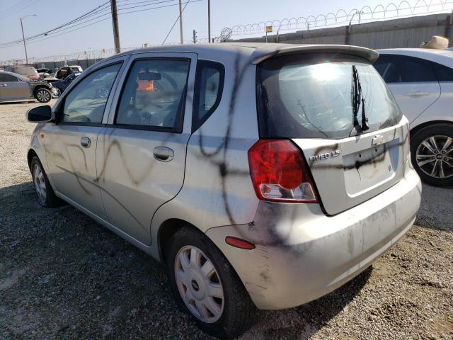KL1TJ62644B225862 - 2004 CHEVROLET AVEO LS 银色 照片 2