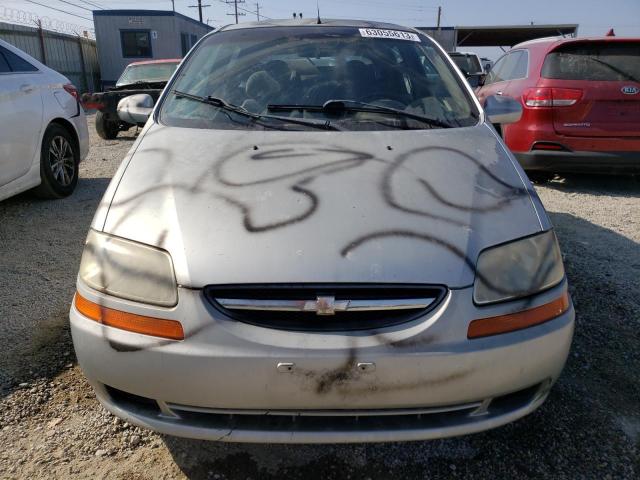 KL1TJ62644B225862 - 2004 CHEVROLET AVEO LS 银色 照片 5