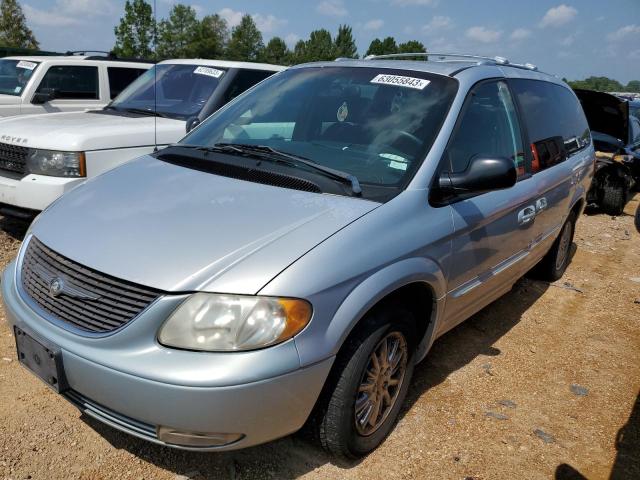 2C8GP64L62R628878 - 2002 CHRYSLER TOWN & COU LIMITED SILVER photo 1