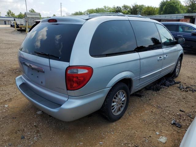 2C8GP64L62R628878 - 2002 CHRYSLER TOWN & COU LIMITED SILVER photo 3