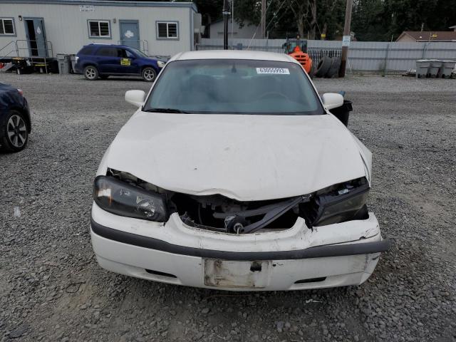 2G1WF52E429104149 - 2002 CHEVROLET IMPALA WHITE photo 5