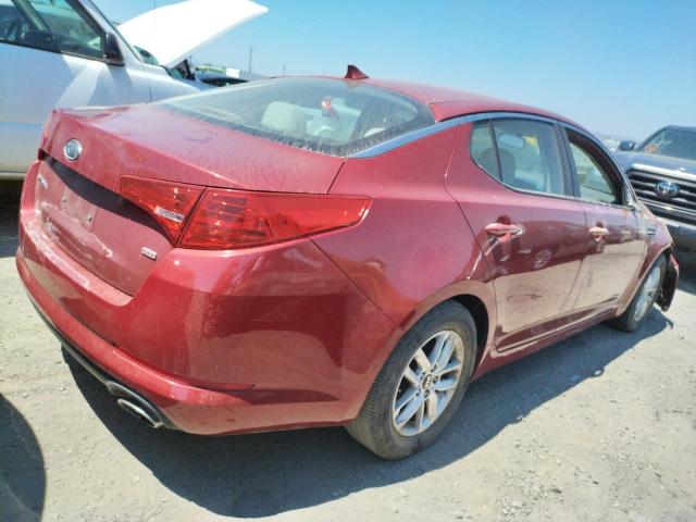 KNAGM4A78B5173953 - 2011 KIA OPTIMA LX RED photo 3