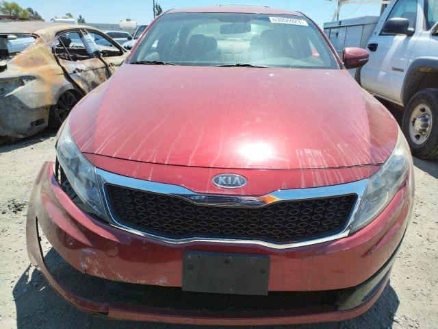 KNAGM4A78B5173953 - 2011 KIA OPTIMA LX RED photo 5