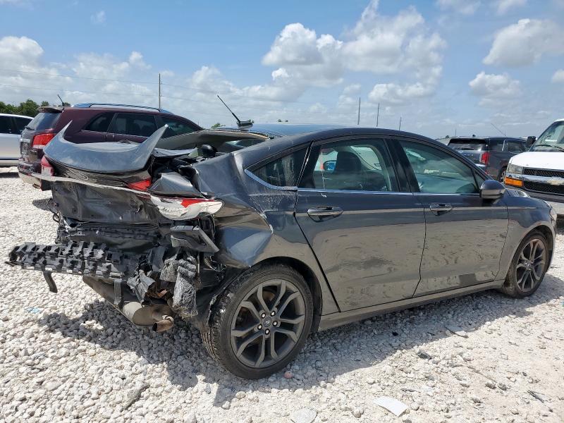 3FA6P0T96JR286380 - 2018 FORD FUSION SE ნაცრისფერი ფოტო 3