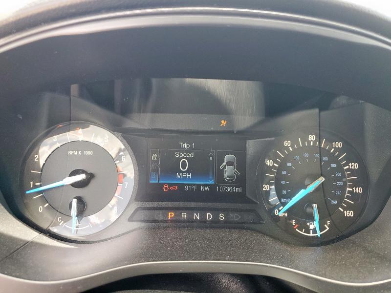 3FA6P0T96JR286380 - 2018 FORD FUSION SE ნაცრისფერი ფოტო 9