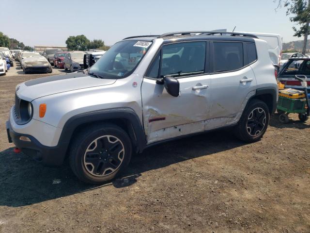 ZACCJBCT8GPD00854 - 2016 JEEP RENEGADE TRAILHAWK SILVER photo 1