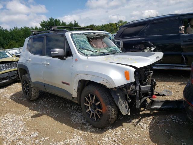 ZACCJBCB1HPE95009 - 2017 JEEP RENEGADE TRAILHAWK SILVER photo 4