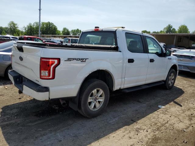 1FTEW1EF8FFC05188 - 2015 FORD F150 SUPERCREW WHITE photo 3