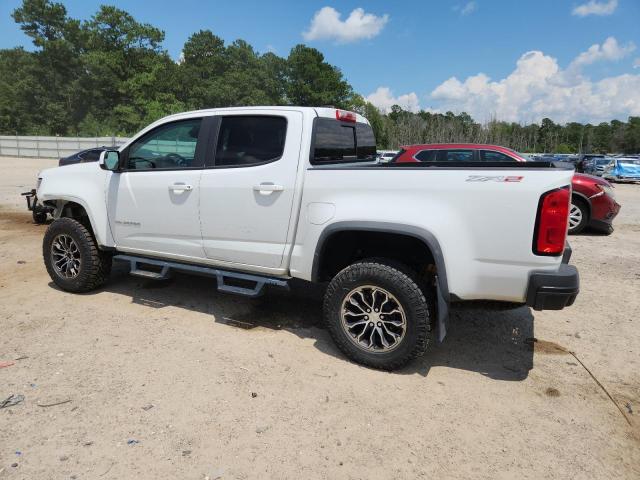 1GCGTEENXN1276954 - 2022 CHEVROLET COLORADO ZR2 WHITE photo 2