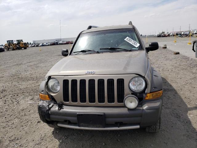 1J4GL38K75W719967 - 2005 JEEP LIBERTY RENEGADE BEIGE photo 5