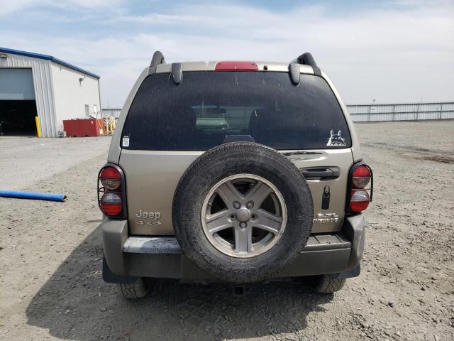 1J4GL38K75W719967 - 2005 JEEP LIBERTY RENEGADE BEIGE photo 6