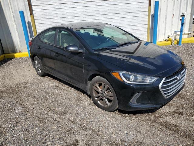 KMHD84LF0HU432959 - 2017 HYUNDAI ELANTRA SE BLACK photo 4