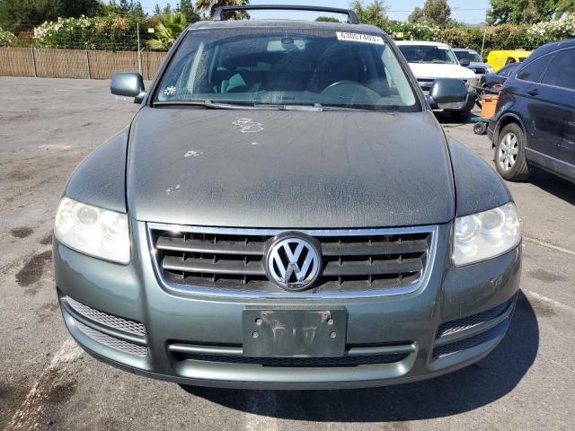 WVGZG77LX5D070063 - 2005 VOLKSWAGEN TOUAREG 3.2 GREEN photo 5