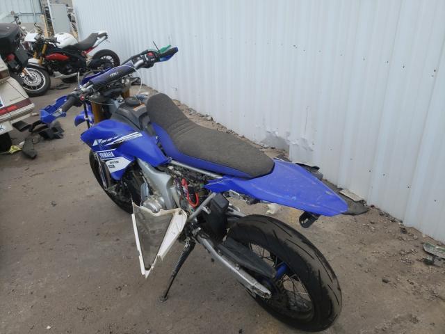 JYADG21E4HA009711 - 2017 YAMAHA WR250 R BLUE photo 3