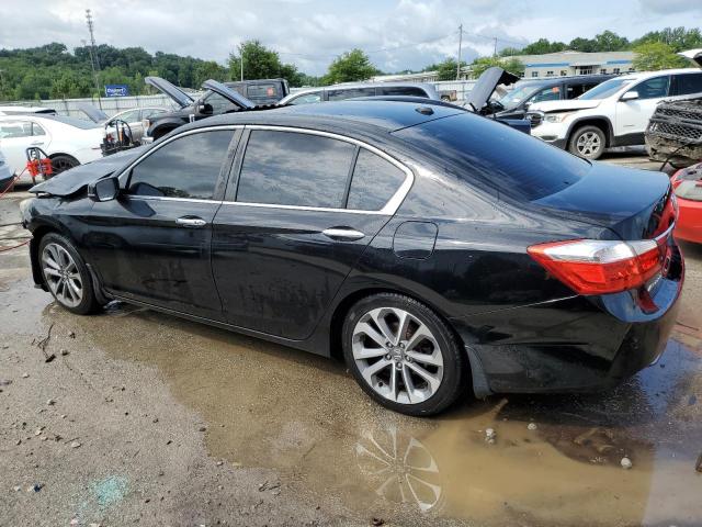 1HGCR2F8XEA212967 - 2014 HONDA ACCORD EXL BLACK photo 2