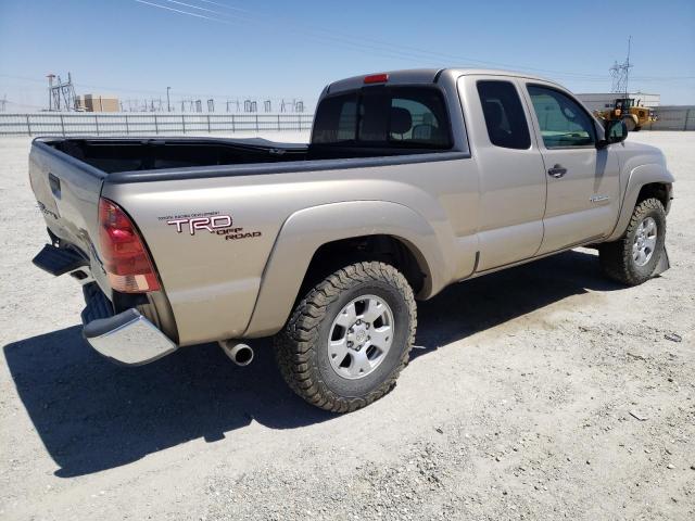 5TETU62N07Z422311 - 2007 TOYOTA TACOMA PRERUNNER ACCESS CAB BEIGE photo 3