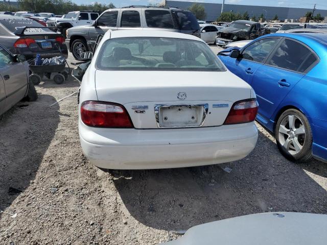 1YVGF22CX15241871 - 2001 MAZDA 626 ES WHITE photo 6