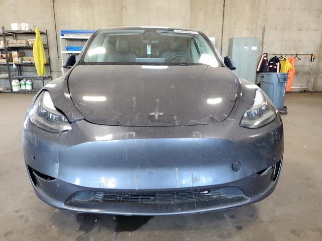 7SAYGDEF1NF396485 - 2022 TESLA MODEL Y 灰色 照片 5