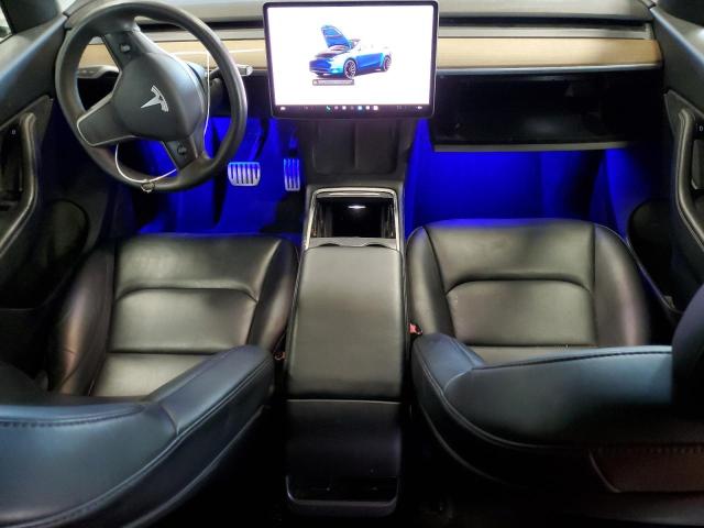 7SAYGDEF1NF396485 - 2022 TESLA MODEL Y 灰色 照片 8