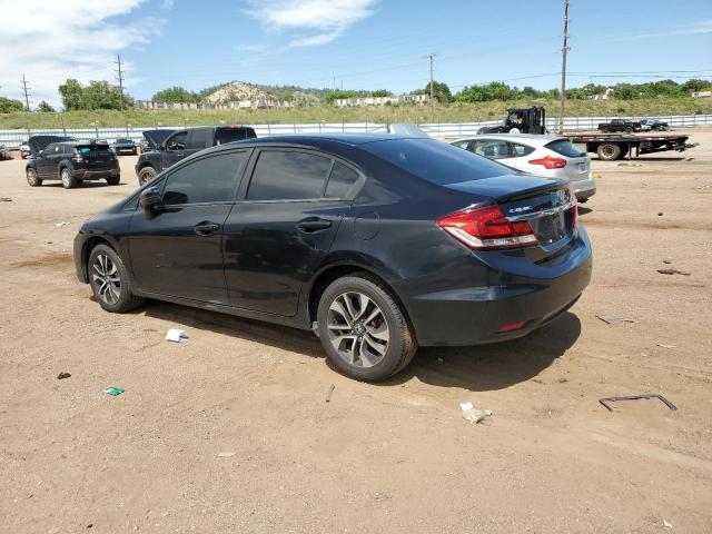 2HGFB2F85FH545002 - 2015 HONDA CIVIC EX BLACK photo 2