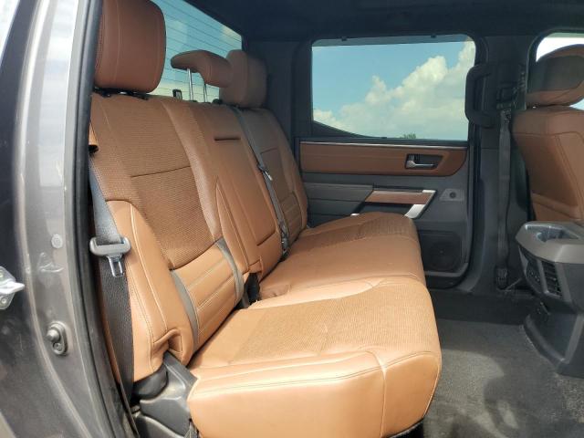 5TFMA5DB6NX003197 - 2022 TOYOTA TUNDRA CREWMAX PLATINUM ნაცრისფერი ფოტო 10